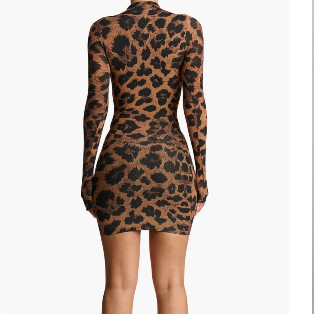 Naked Wardrobe Leopard Dress